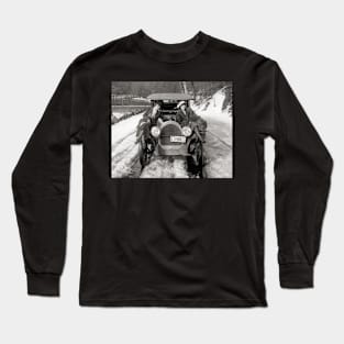 Women Posing On Automobile, 1920. Vintage Photo Long Sleeve T-Shirt